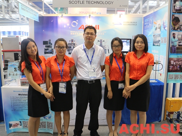 инфракрасные паяльные станции ACHI